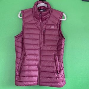 The North Face: LIKE NEW Women’s Morph Vest, Fig/Purple color, Size Medium